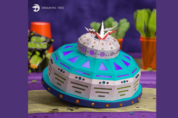 Beam Up Some Fun: A Complete Guide to the Cupcake Flying Saucer 3D SVG