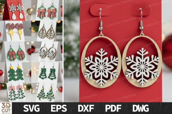 Christmas Earrings Bundle SVG Laser Cut: A Practical Guide for Makers and Sellers