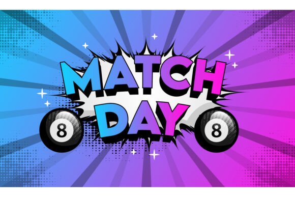 Evaluating the Billiard Match Day 3D Cartoon Banner for Event Design and Print