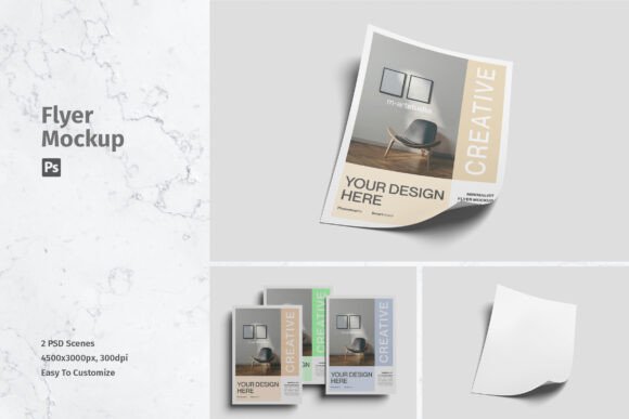 Evaluating the Flyer Mockup for Professional Design Presentation