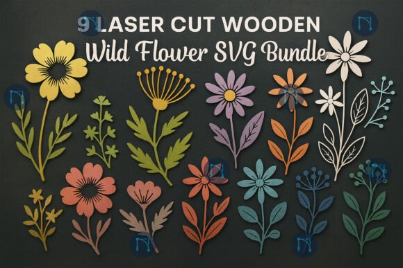 Laser Cut Wooden Wild Flower SVG Bundle: A Practical Guide to Integrating Nature-Inspired Designs into Your Creative Workflow