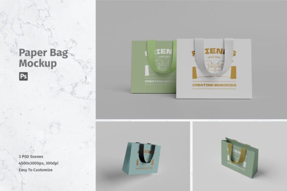 Mastering Professional Presentation: The Power of a Shopping Bag Mockup