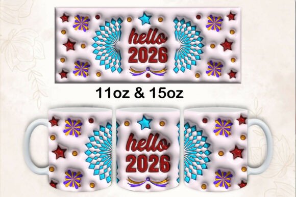 Mastering the Art of Sublimation: A Guide to Happy New Year Mug Wraps and 3D PNG Designs