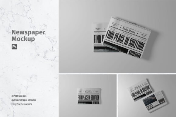 Newspaper Mockup: Elevating Print Design in a Digital-First World