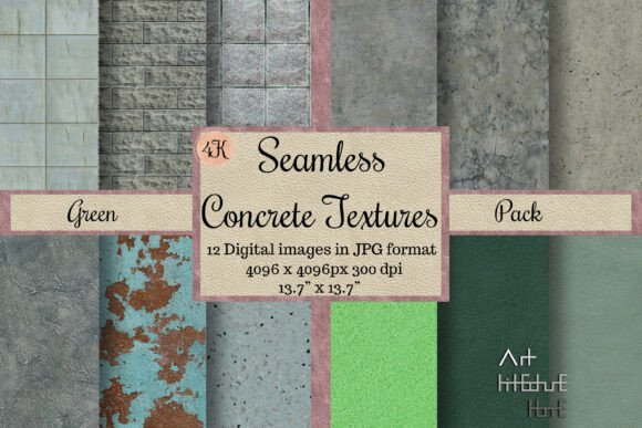 Seamless Green Concrete Textures, 4K: A Practical Guide to High-Resolution Digital Assets