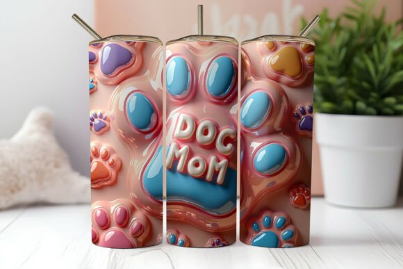 Unlocking Creativity: A Guide to 3D Dog Mom Inflated Tumbler Wraps for Sublimation