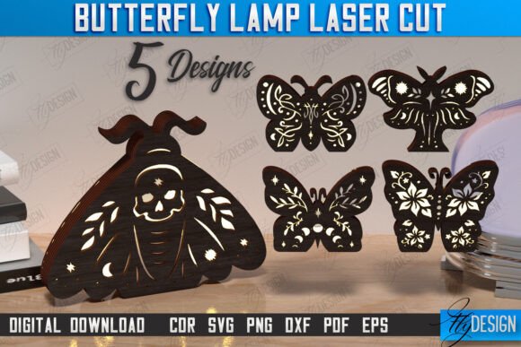 Unlocking Creativity: A Guide to the Butterfly Lamp Laser Cut Bundle and 3D Shadow Lantern Design