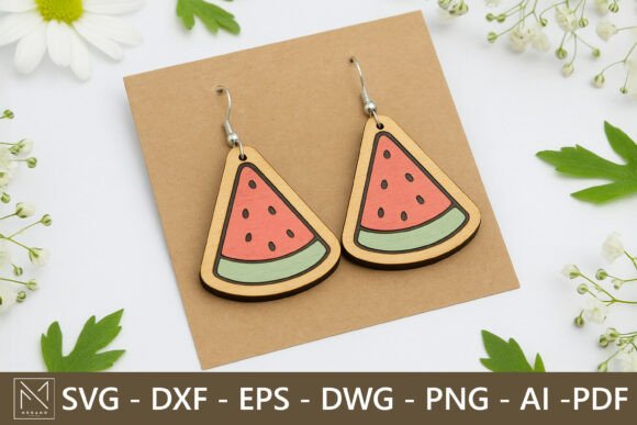 Watermelon Triangle Earrings: A Modern Twist on Summer Jewelry Design
