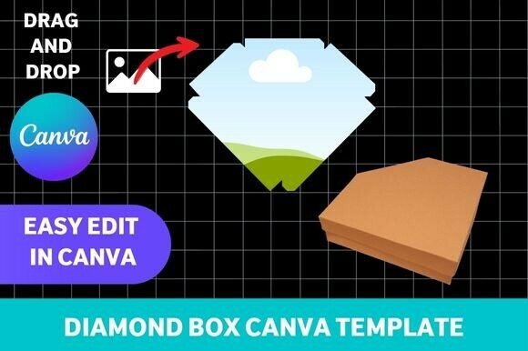 Why the Diamond Shape Box Template Canva Is Your Secret Weapon for Stunning Packaging